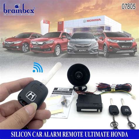 Promo ORIGINAL Silicon Alarm Remote Mobil Ultimate Honda Alarm Mobil