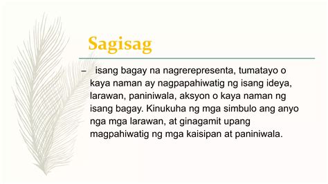 Mga Pambansang Sagisag Ng Pilipinas PPT