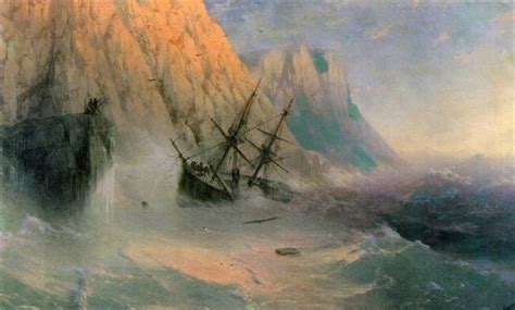 The Shipwreck Ivan Aivazovsky Wikiart Org