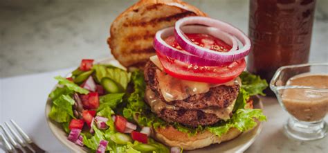 Double Decker Brisket Burgers On Cobs Gourmet Hamburger Buns Recipe