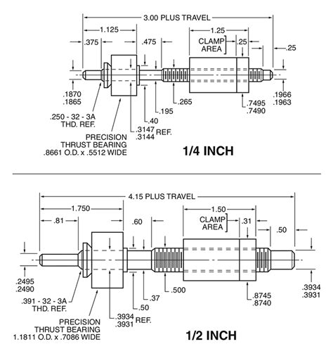 Lead Screw Assembly Specifications Precision Linear Positioning