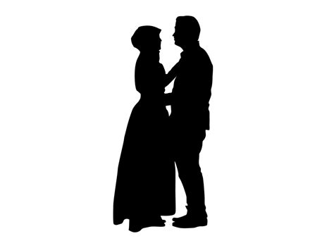 Wedding Bride Couple Silhouette 12904488 Png