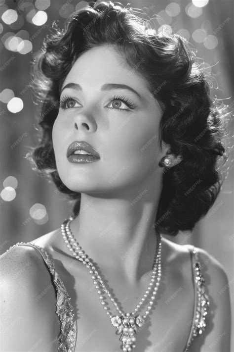 Nostalgic portrait from the 1950s capturing the essence of a bygone era