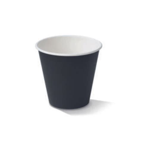 Black Oz Pe Coated Sw Cup One Lid Fits All Pc Ctn Foodnpaks