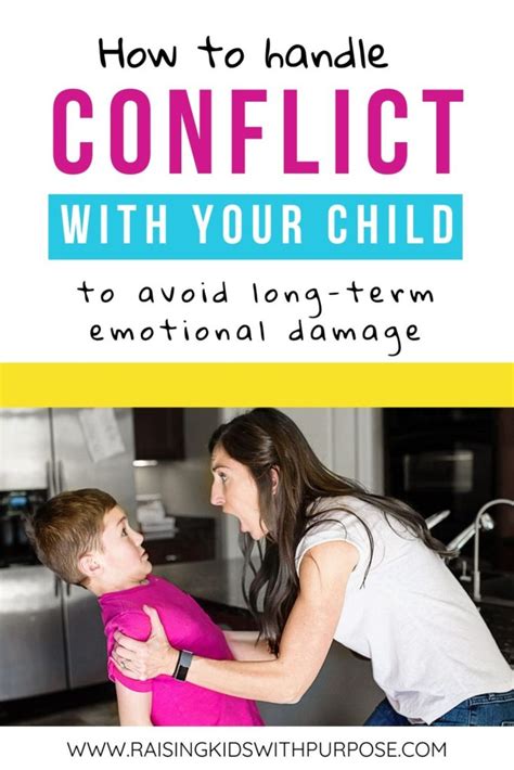 How To Handle Parent Child Conflict To Avoid Permanent Emotional Damage