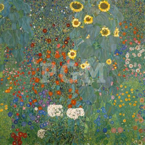 Gustav Klimt Bauerngarten Mit Sonnenblumen Gk X Poster Galerie M Nchen