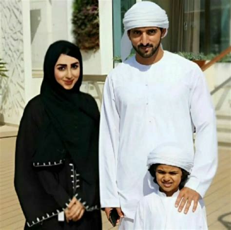 Shaikha Bint Saeed Bin Thani Al Maktoum And Hamdan Mrm Handsome Arab