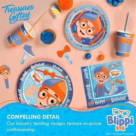 Blippi Banner And Pennants Kit Blippi Party Supplies Treasures Ted