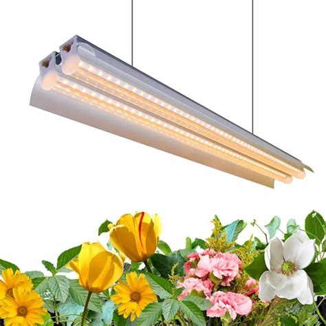 Monios L T5 Led Grow Light 4ft Full Spectrum Sunlight Replacement 60w