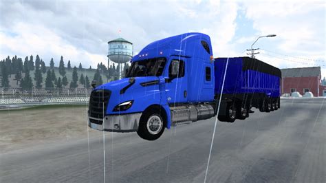 Ats Freightliner Cascadia Down Hill With Jake Brake N Hp