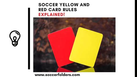 Soccer Yellow And Red Cards Rules: The Definitive Guide