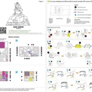 Samurai Armor Model Fascinations Metal Earth Borrego Outfitters