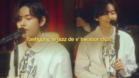 Taehyung Le Jazz De V Twixtor Clips 4k Mega Link YouTube