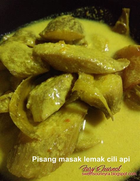 Resepi Pisang Muda Masak Lemak Cili Api Sedap Dan Mudah