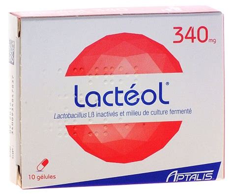 Diarrhée Flore Intestinale Lacteol 340mg Sachet