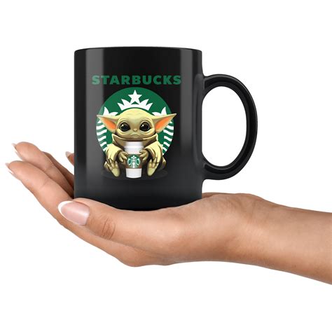 STARBUCKS Funny YODA Coffee Mug|STARBUCKS Lover|Star Wars Baby Yoda Fan Gift | eBay