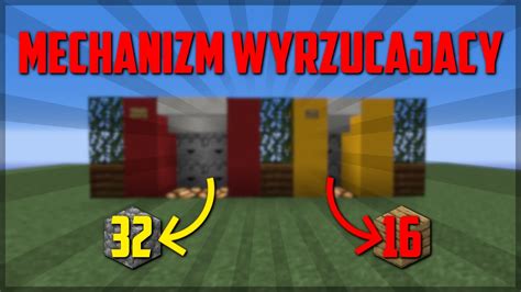 Mechanizm Wyrzucaj Cy Przedmioty I Minecraft Poradnik Youtube