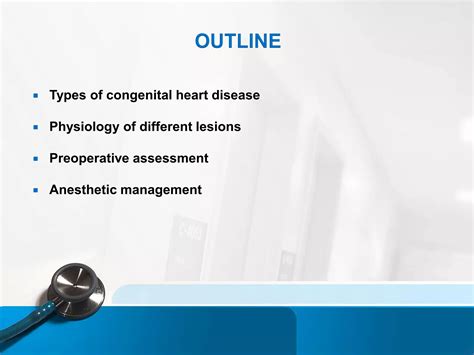 Congenital Heart Disease And Anaesthesia By Dr Sravani Vishnubhatla Ppt