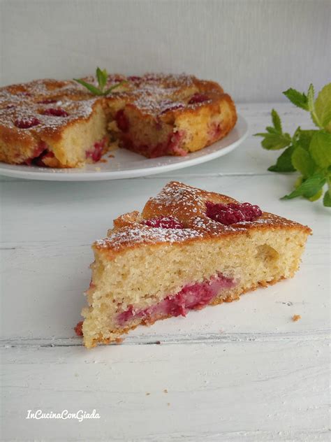 Torta Soffice Ai Lamponi In Cucina Con Giada