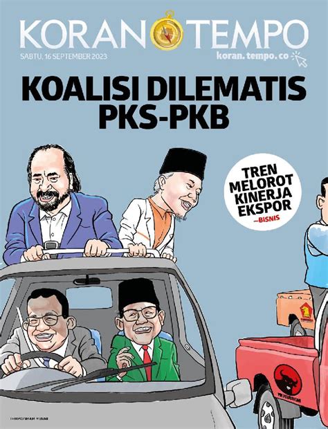 Edisi Sabtu 16 September 2023 Koran Tempo Co