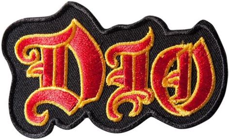 Amazon Dio Heavy Metal Band T Shirts Logo Applique Iron On Patch