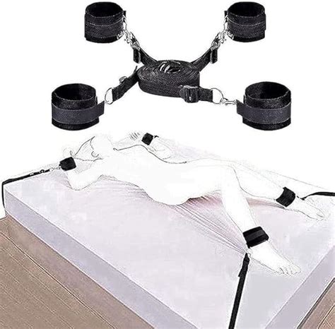 Amazon Bondaged Kits Adult Bed Restraint Sex Bonding Straps For