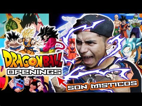 Todos Los Openings De Dragon Ball En Espa Ol Latino Youtube