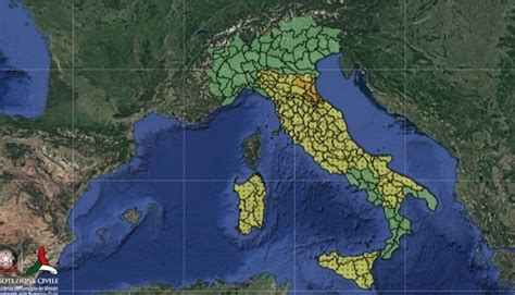 Maltempo Allerta Meteo Arancione E Gialla Per Temporali Domani 5