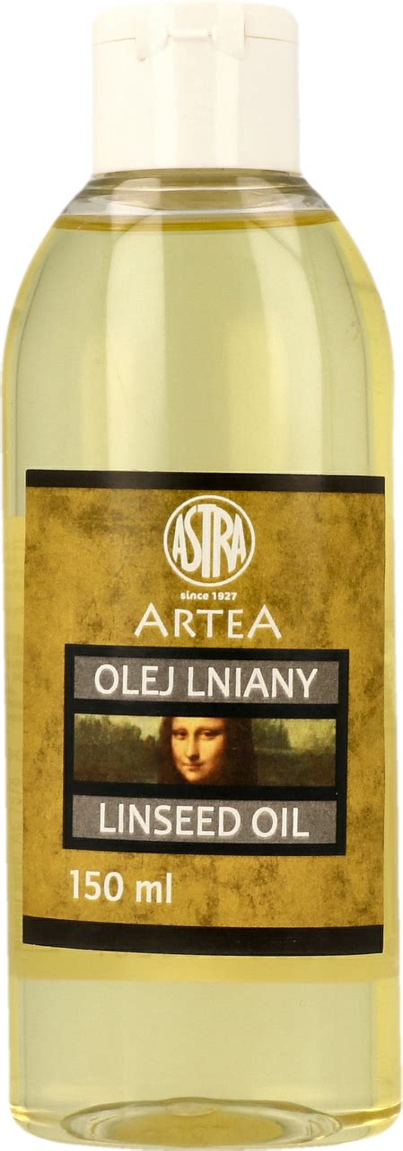 ASTRA Artea Olej Lniany Do Rozcierania Farb Olejnych 150 Ml