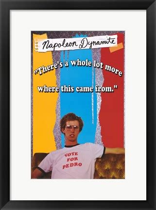 Napoleon Dynamite Vote for Pedro Poster by Unknown at FramedArt.com