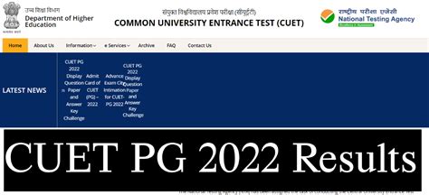 Cuet Pg Result 2023 Released How To Check And Download The Result From