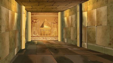 Premium Photo | Pharaoh tomb in ancient egypt illustration