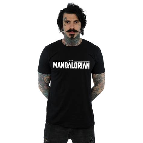 Star Wars Mens The Mandalorian Logo T Shirt