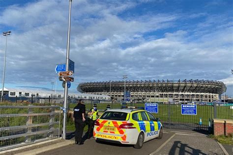 Murrayfield Police Incident Man S Body Found In Water Of Leith Near Edinburgh Stadium