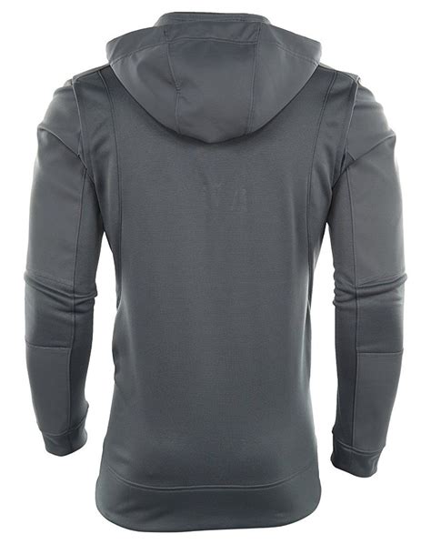 Nike Therma Hyper Elite Dri Fit Hoodie Mens 800037 039 Grey Basketball Hoody Xxl