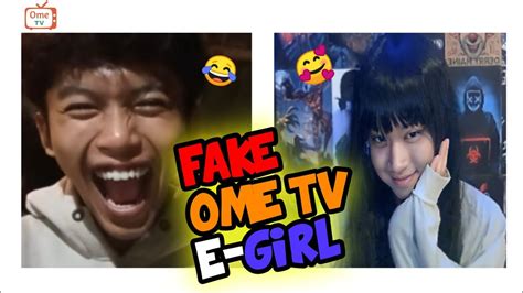 E Girl Prank Ome Tv Part 14 Youtube