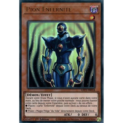 Pion Enfernité UR Yu Gi Oh Fantômes du Passé La 2e Incarnation