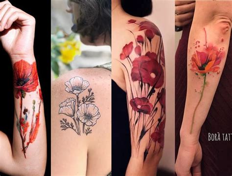 Unforgettable Poppy Flower Tattoo Ideas For Women Shareme Zone