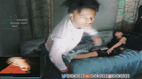 Ishowspeed Exposed With His Girlfriend On Bed 😂 Ishowspeed Kiss Her