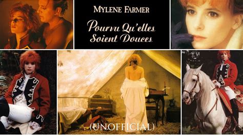 Mylène Farmer POURVU QU ELLES SOIENT DOUCES clip non officiel