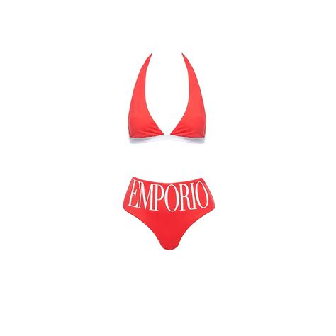 Bikini EA7 Emporio Armani 262533 1P324 Colore Rosso