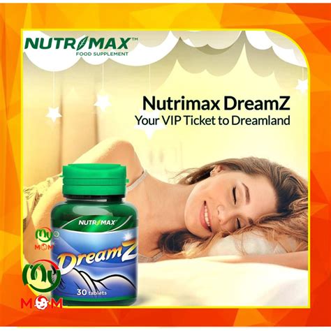 Bpom Nutrimax Dreamz 30s Nutrimax Sweet Dreams Vitamin Susah