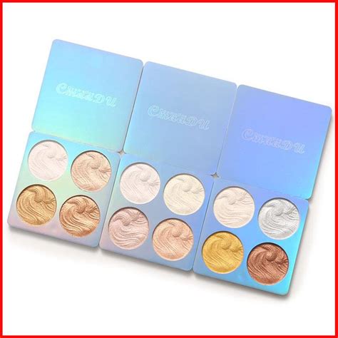 Cmaadu Makeup Highlighter Mini Dream Highlight Palette Eyeshadow High