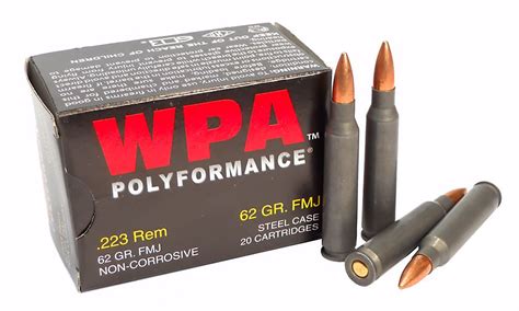 223 556x45 62gr Fmj Wolf Wpa For Sale Cheap