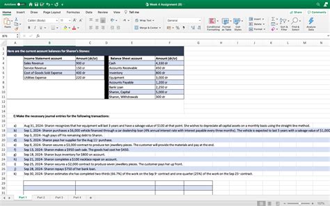 Solved Autosave Off Hesu Week Assignment Home Insert Chegg