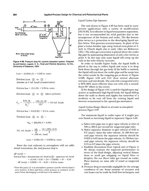 Pressure drop cyclone separators - Big Chemical Encyclopedia