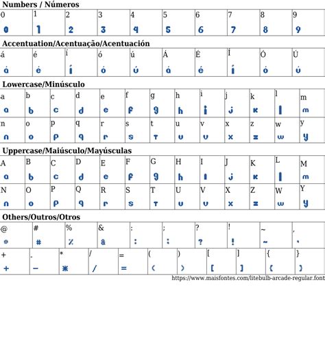 Litebulb Arcade Regular Free Font Download Maisfontes