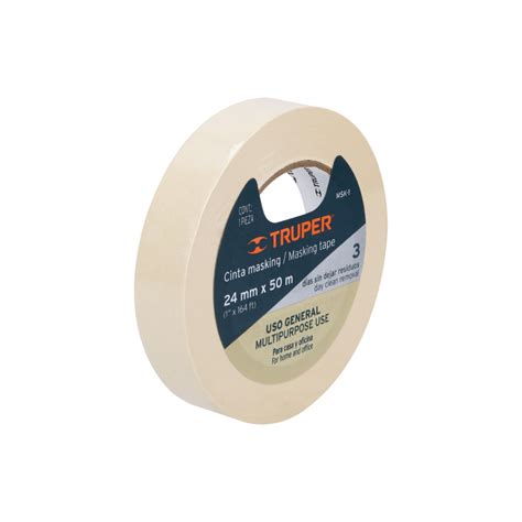 Cinta Masking Tape De 1 X 50 M Truper