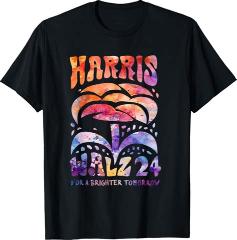 Kamala Harris Tim Walz 2024 Peace Lgbt Harris Walz Waltz T Shirt