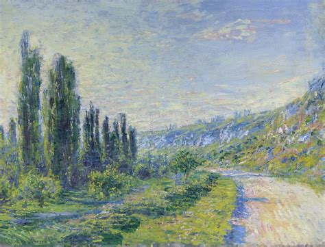 1048 莫奈高清油画绘画作品JPG格式 Claude Monet Paintings 1525 paintings The Road